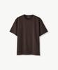 STCO Supima Cotton Round Neck T-Shirt Brown (Semi-Oversized Fit)_Stsvb94Nsh