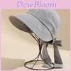 Summer Sun Protection Fisherman Hat With Wide Brim And Adjustable Fit For Women