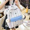 School Bag Backpack High Value Lazy Cute Girl Campus Commuter Backpack New Floral Student Bag