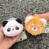 Animal Turn To Costume Panda Pendant with Tail Red Panda Purse  Backpack Decor