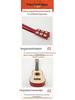 Handmade Wooden Beginner's Guitar Toy for Children - Musical Instrument Gift
