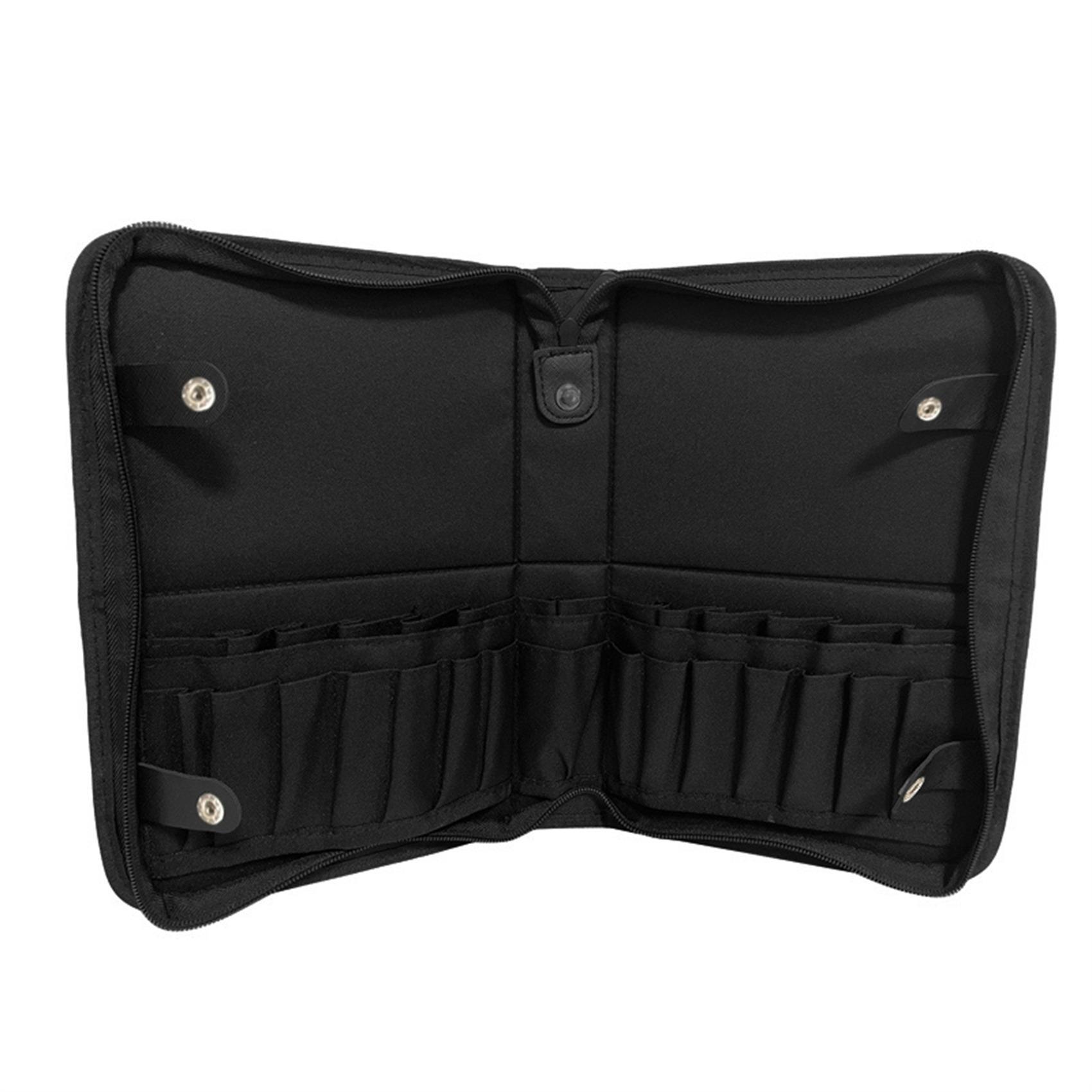 29 Holes Foldable Makeup Brush Bag Women Travel Cosmetic Toiletry Case Cosmetic Brushes Tools Storage Bag Makeup Tools Organizer