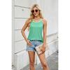 Spring Summer New Women's Striped Colorblock Cami Vest Loose Sleeveless Top For Leisure Leisure Europe America