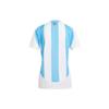 Adidas Argentina 24 Home Jersey Striped Colorblock Print Women Tops Blue White IP8386