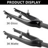 Gabeln für Fahrrad Gabeln 3K Carbon Gabeln 20 Zoll Für Faltrad BMX Kinder Rennrad Gabelstützen Scheibenbremse/V-Brake/C-Brake