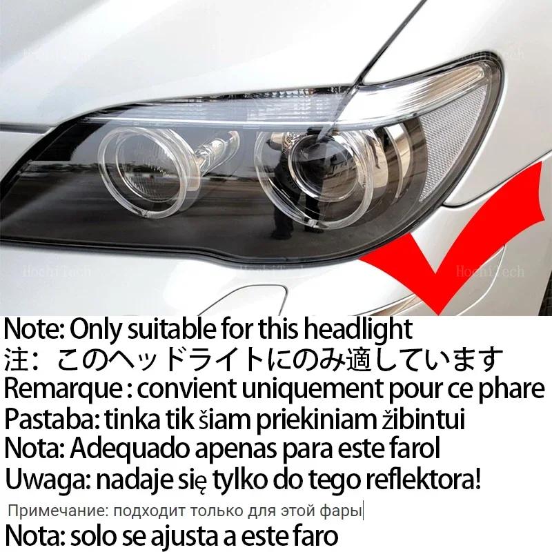 RGB Multicolor DTM style Crystal LED Angel Eyes Bulb Ring Lamp for BMW 7 series E65 E66 facelift 745i 745Li 760Li 760i 2006-2008