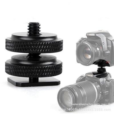 1/4-20 Camera Long Rod Screw Hot Shoe Connector for Photography Equipment