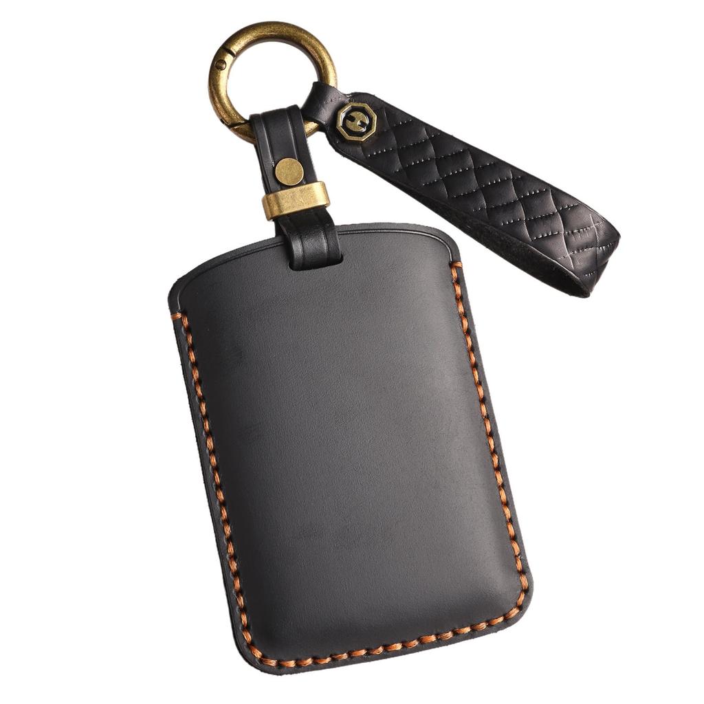 Handmade Leather Retro Key Cover for Renault Koleos Olympus Scenic Dimension