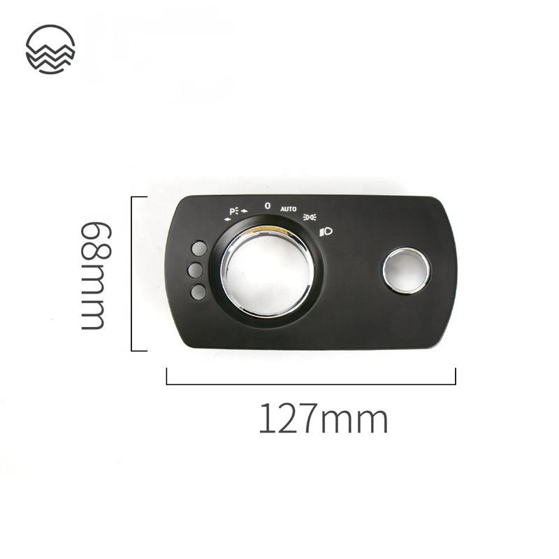 Car Interior Headlight Switch Panel Trim Head Lamp Button Panel Replacement For Mercedes Benz SLK Class W171 2004-2010