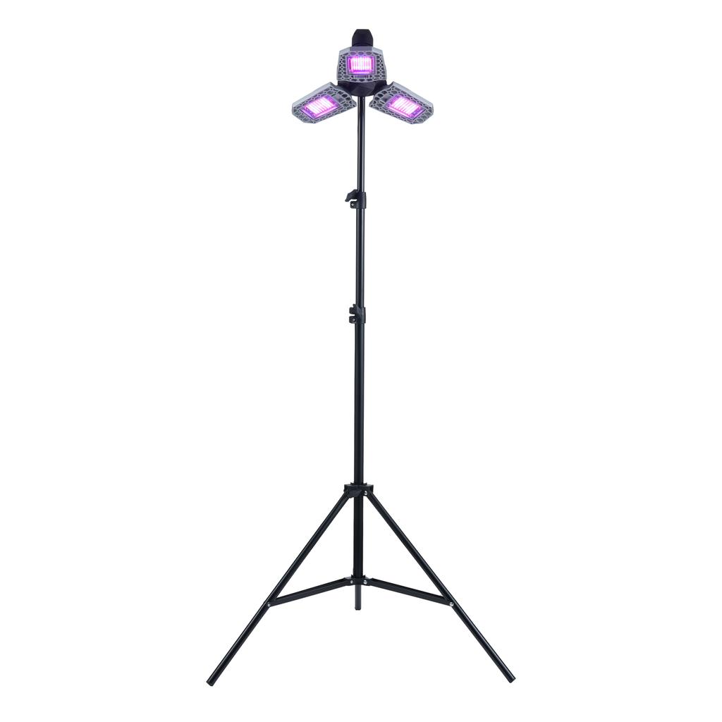Fotografering Live Fill Light Stativbrakett Fotografi Lys Plantevekst Lamp Stand E27 Head