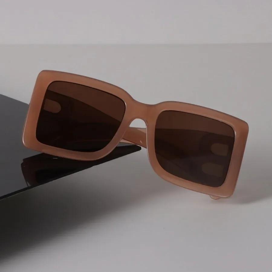 Luxury Square Sunglasses Women Men Cool Brand Designer Mirror Sun Glasses Female Male Black Colors