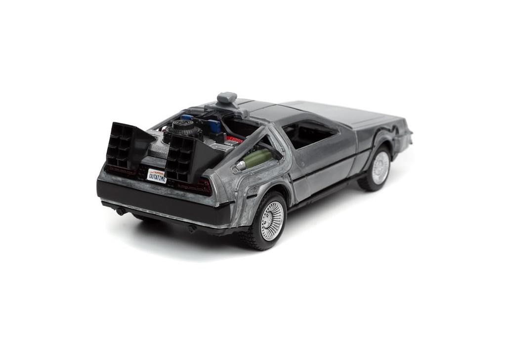 Kyosho Jada Toys Hollywood Rides Back to the Future Series 1/32 Scale Back to the Future I Time Machine (DeLorean) Finished Model JADA32185