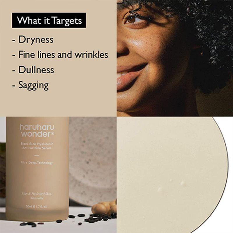 [haruharu wonder] Black Rice Hyaluronic Anti-Wrinkle Serum 50ml