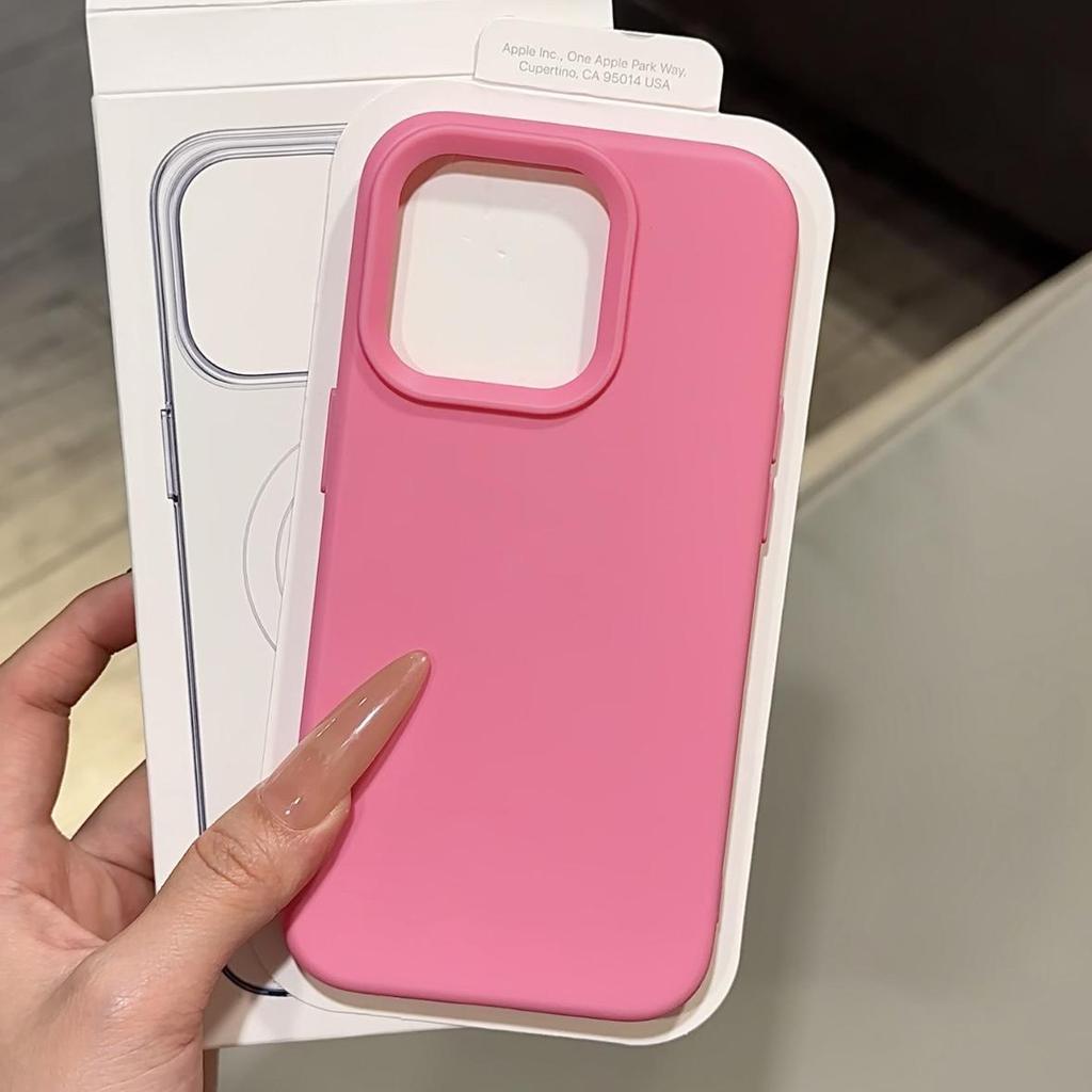 Ins Dopamine Simple Solid Color Suitable for Apple 17promax Mobile Phone Case 16 New Iphone15pro Premium