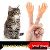 Rękawice do masażu dla zwierząt inspirowane Douyin z nakładkami na palce dla kotów i psów