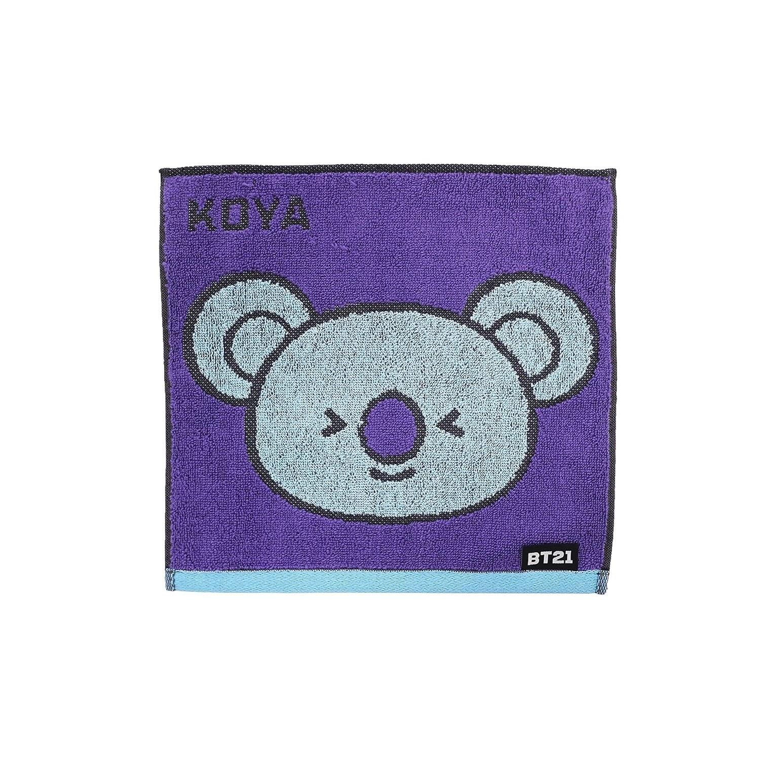 Marushin Mini Towel BT21 Face KOYA Official Goods 25cm