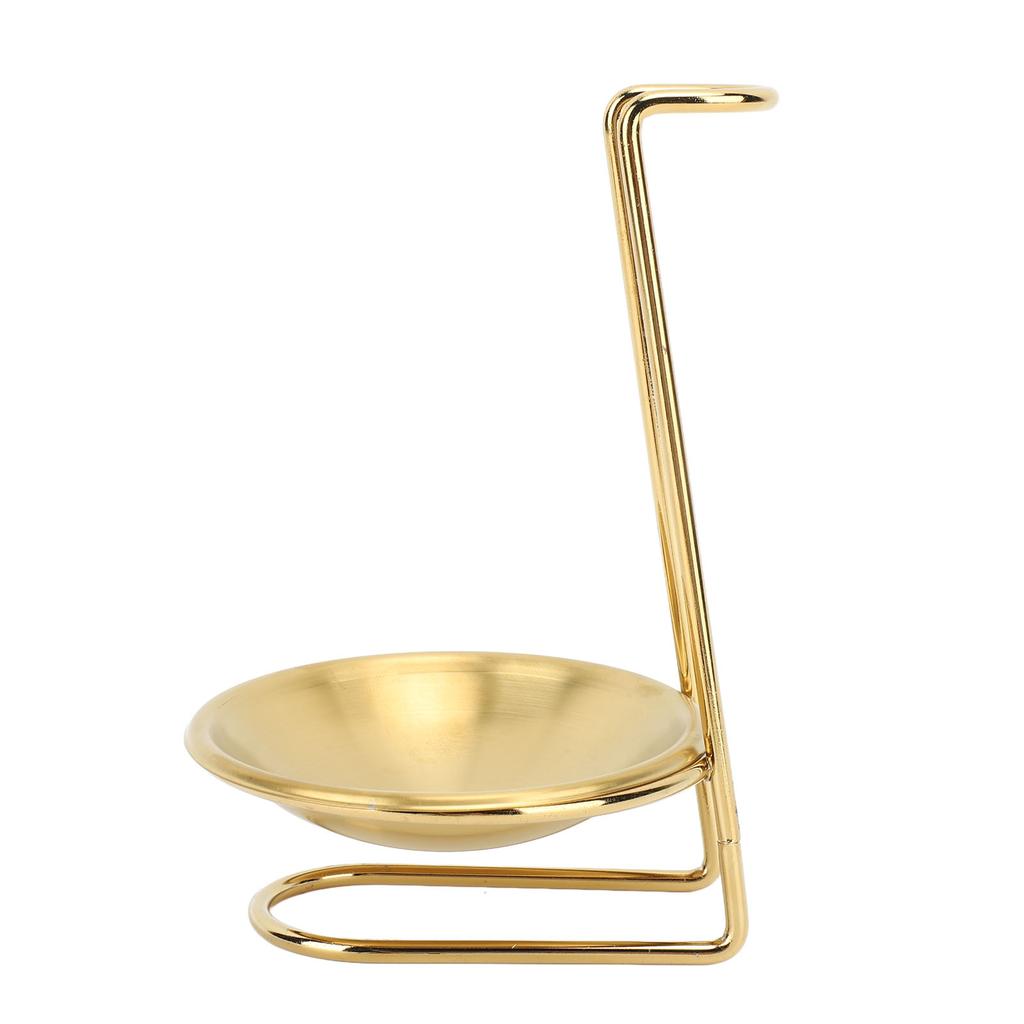 Vertical Soup Ladle Holder Spoon Rest Stainless Steel Easy Access Cooking Utensils Stand for Kitchen Cookware Hot Pot