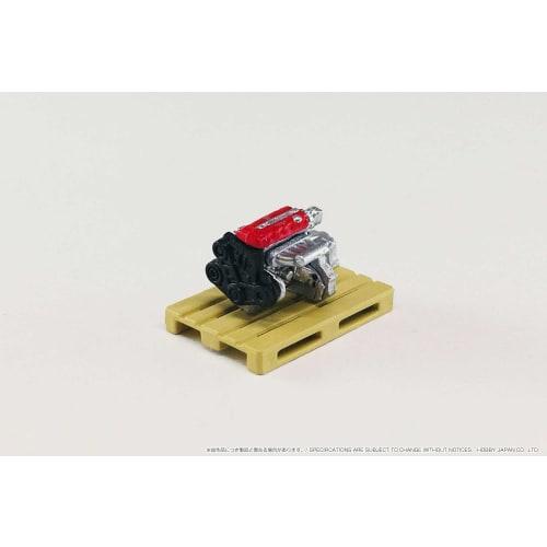 1/64 Scale Honda Civic Type R (GF-EK9) with Engine Display Model, Starlight Black Pearl, HJ642016BK