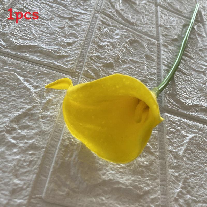 Soft Touch Pu Artificial Calla Lily For Home Styling Decoration Photography
