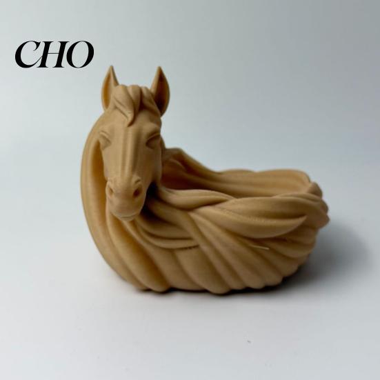 Storage Tray Catchall Bowl, Horse Elephant Fox Cat Shape Tray, Desktop Organizer Scratch-Proof Large Capacity Organizer, for Keys Headphones Lipstick