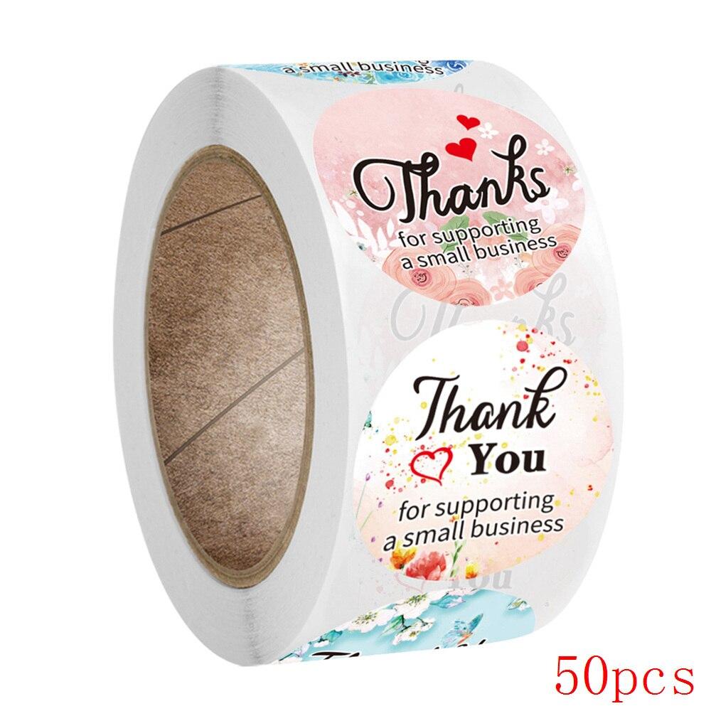 50-500pcs Halloween Round Stickers Self Adhesive Label Paper Candy Bags Stickers Package Seal Gift Packaging Sealing Craft
