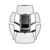 Solskjerm med full dekning for Hyundai Sonata tilbehør LF 2015 2016 2017 2018 Bil Full Surround Frontrute Sidevindu