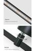 Wireless USB-Rechargeable 6W Tri-Color Touch Wall Lamp for Living Room & Bedside