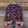 Maglioni Pullover a Maniche Lunghe da Donna Girocollo Casual Carino Stampa Maglia Maglione Oversize