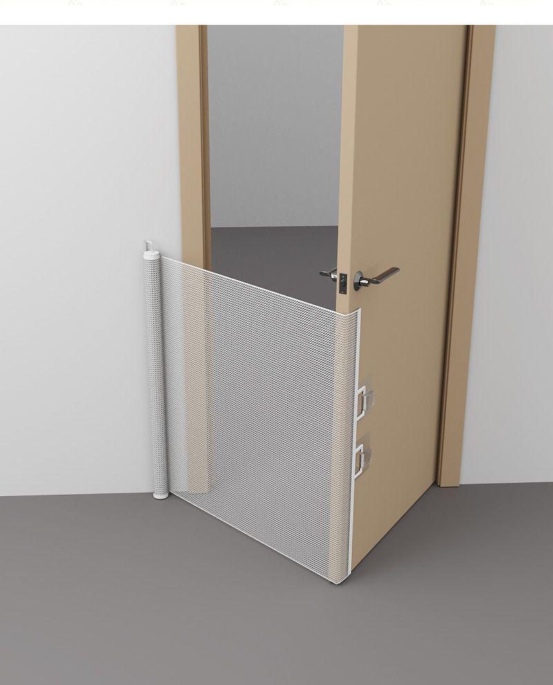 Pet Barrier: Retractable Anti-Cat Run-Out & Dog Gate Fence