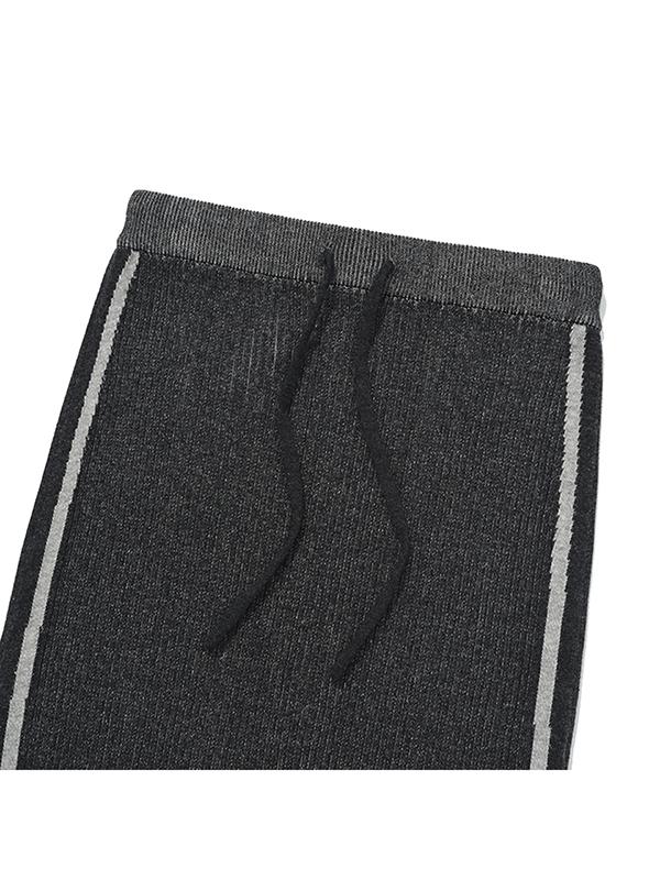 Kirsh Garment Knit Long Skirt [Charcoal]