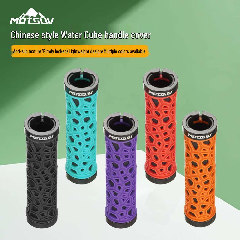 

Екологічно чисті антиковзкі гумові ручки керма для гірського велосипеда, з фіксацією, амортизуючі TPR для фіксованих передач і складних велосипедів. помаранчевий