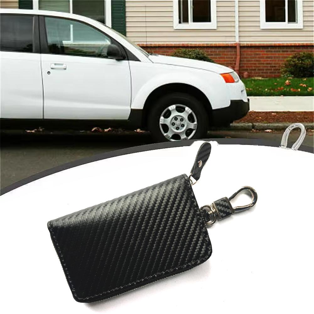 Étui Bloqueur de Signal pour Clé de Voiture Bloquant la RFID Cage de Faraday Pochette Fob Sac sans Clé