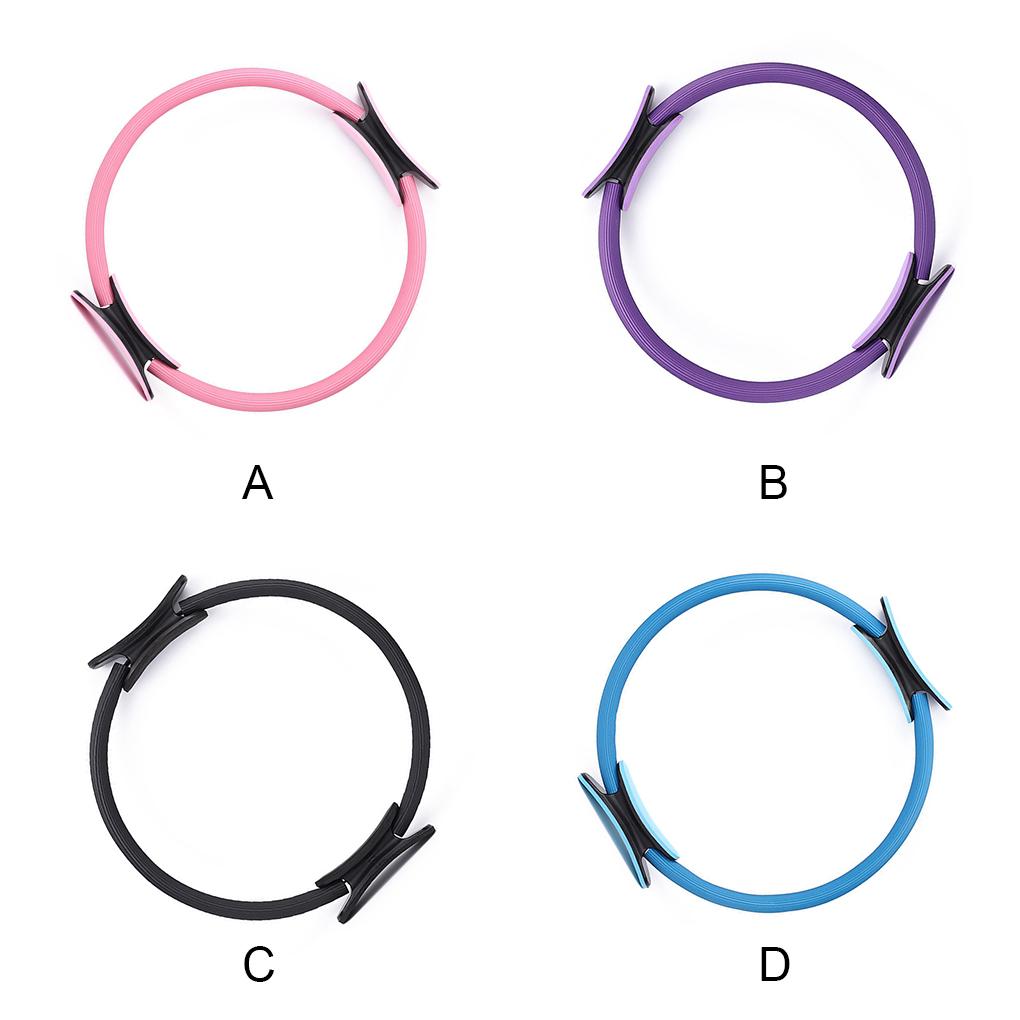 Pilates Ring Home Gym Using Simple Exercise Circles Adults Training Tools Solid Color Yoga Sport Circle Fitness Accessory