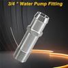 Heater Hose Fittings For Chevy 283 305 307 350 400 For Block Engine- 2 Pieces, 5/8 In Intake, 3/4 In Water Pump