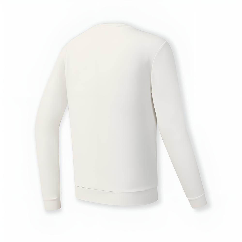 New FILA Fitness Sweatshirt Men's White A51M541203FIV