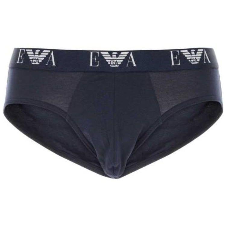 Emporio Armani Ss23 Letter Waistband Triangle Underwear Men underwear Dark-Blue 111321-CC715-27435 M