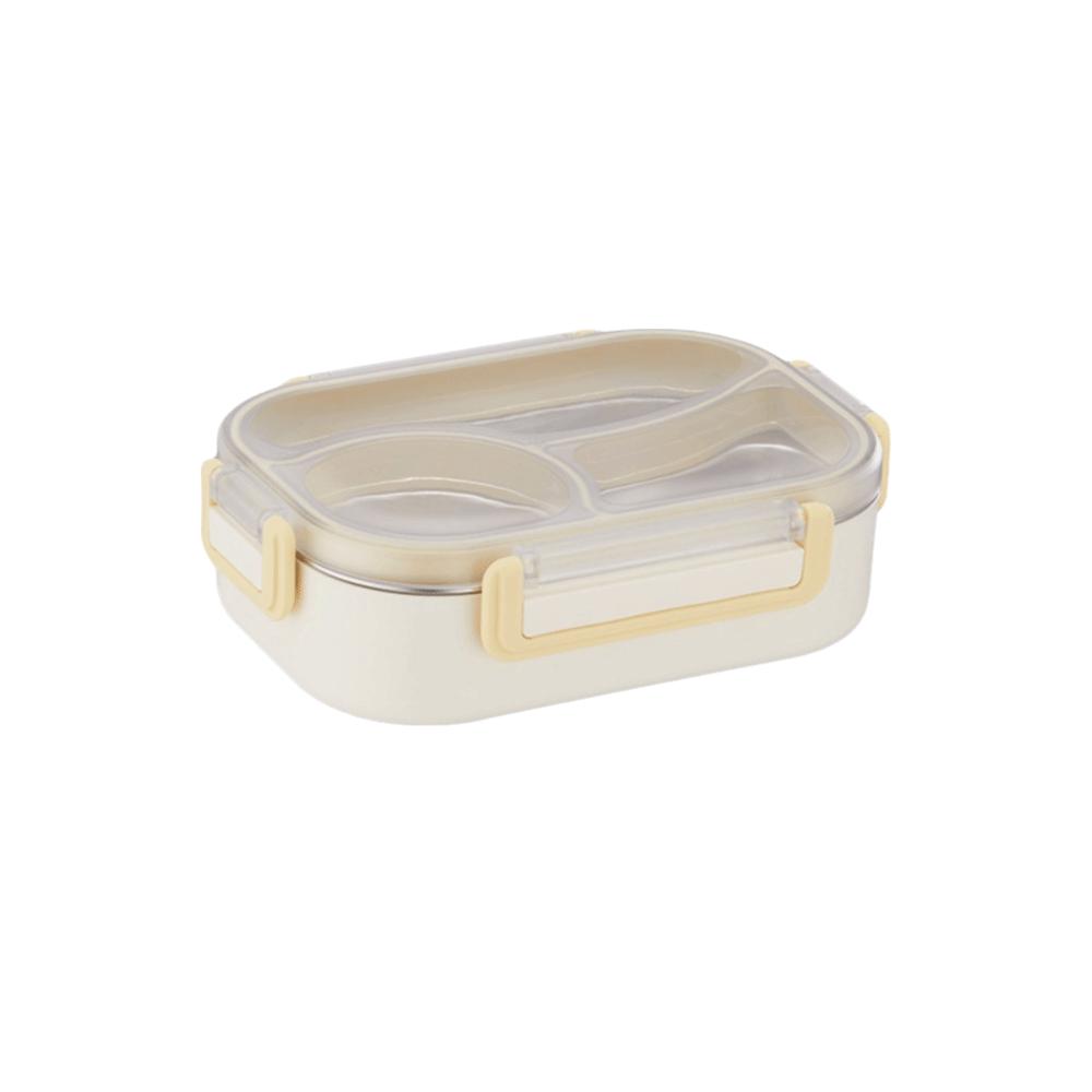 Portable Sealed Lunch Box Stainless Steel Eco-Friendly Lunch Container Large Capacity Divided Lunch Box