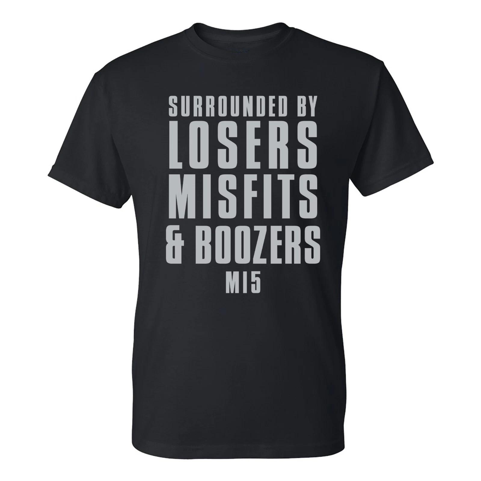 Surrounded by Losers, Misfits & Boozers - Slough House T-Shirt S