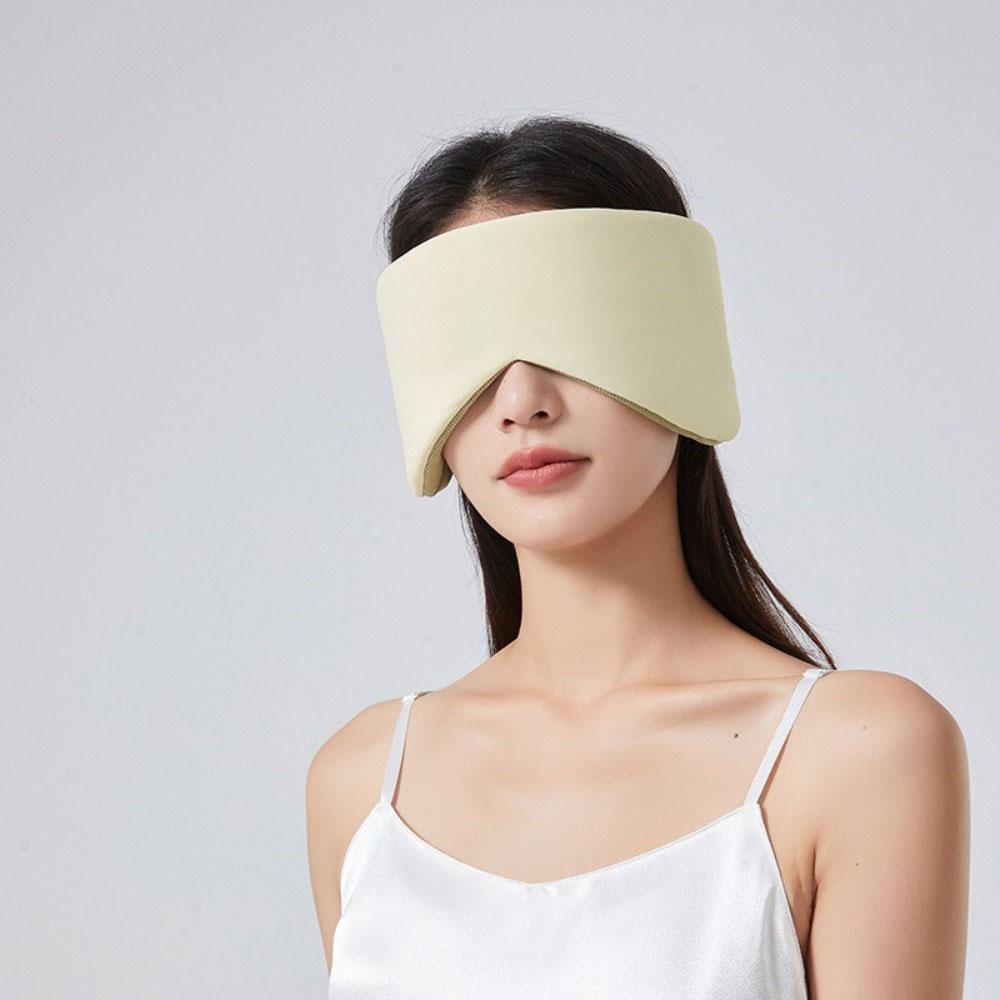 Warm Cool Eye Cover Patch Portable Night Eyeshade Travel Eyepatch Sleep Eye Mask Blindfold  Office