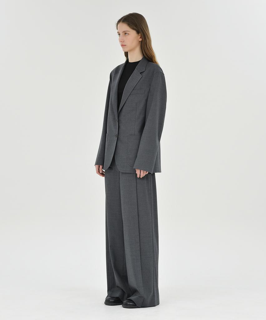 Brownyard W Sports Coat, Charcoal