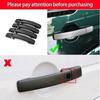 For 2005-09 Land Rover LR2 LR3 Glossy Black Car Exterior Door Handle Cover Trim