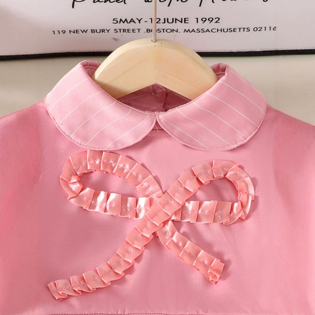 Kids Casual Long-Sleeve Set, Comfortable Daily Wear Outfits