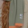 mellotory cashmere 100 lip line muffler (olive)