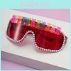 Future Style Acrylic Bear Glasses With Full Frame Windproof Goggle For Kids And Adults