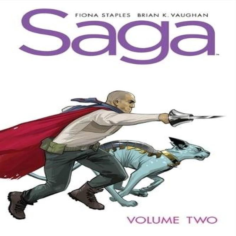 Saga Volume 2 New Edition by Brian K Vaughan Paperback Book 9781534342545