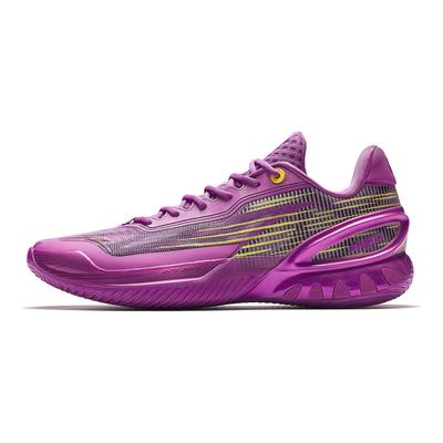 Zap 3 Bauhinia Cushioning, Wear Resistant Low Top Basketball Shoes Men's Purple Gold 912611111S-1