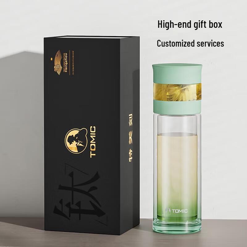 TMEIC Gradient Glass Tea Infuser Bottle