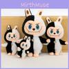 White And Black Demon Shaped Cartoon Plush Toy Doll For Children Gift