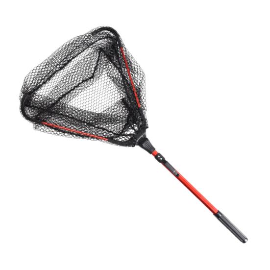 Foldable Aluminum Alloy Handle Fly Fishing Landing Net Catch Release Tackle