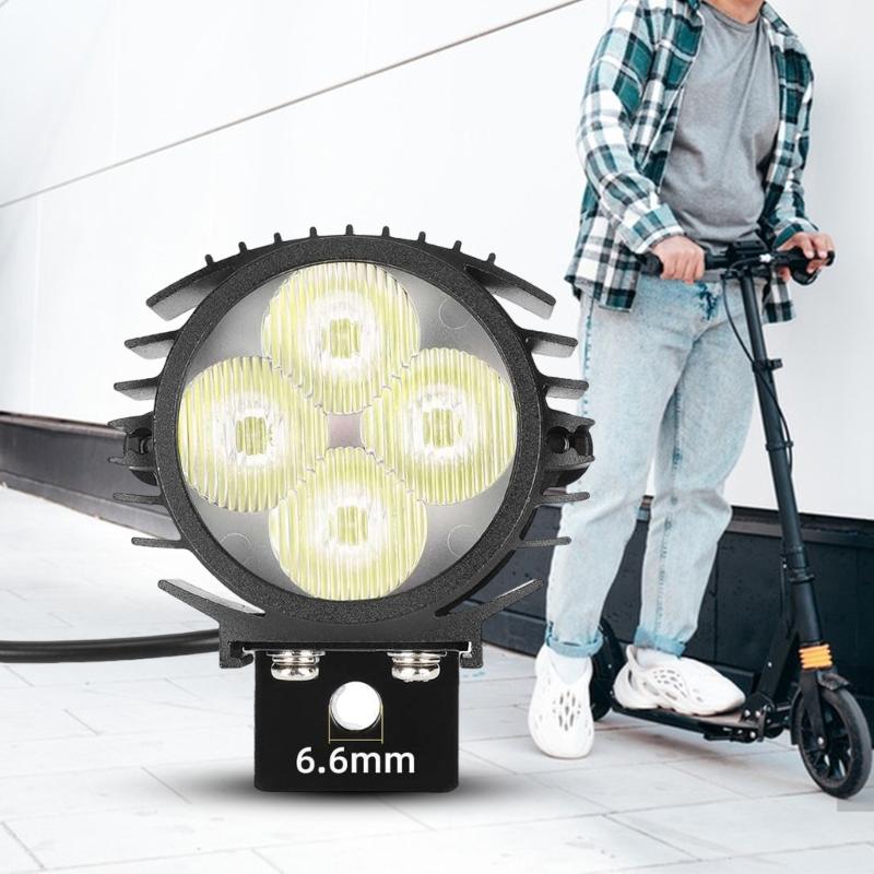 High Brightness LEDs Headlight Nighttimes Safe Cycling Scooters Front Light for Night Cycling Safety